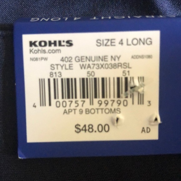 Women’s Apt 9 Pants - Picture 7 of 8